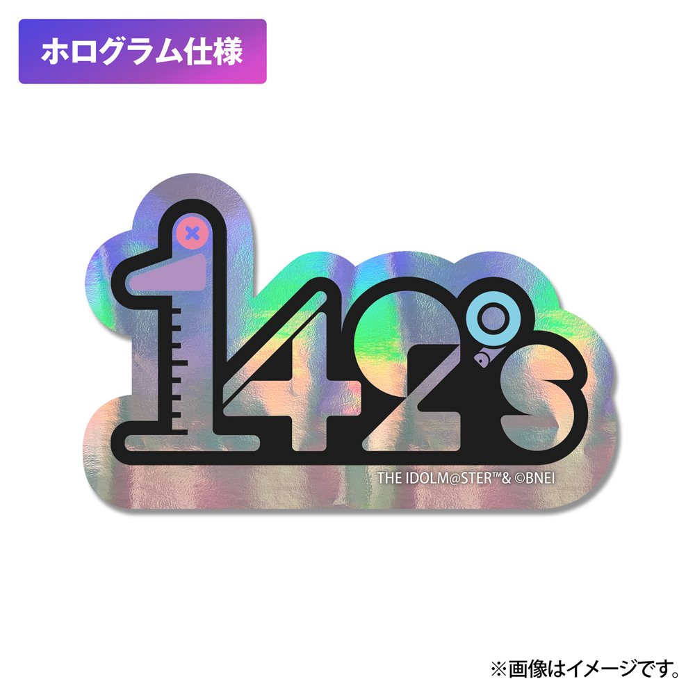 ★限定★142’s ホログラムミニステッカー