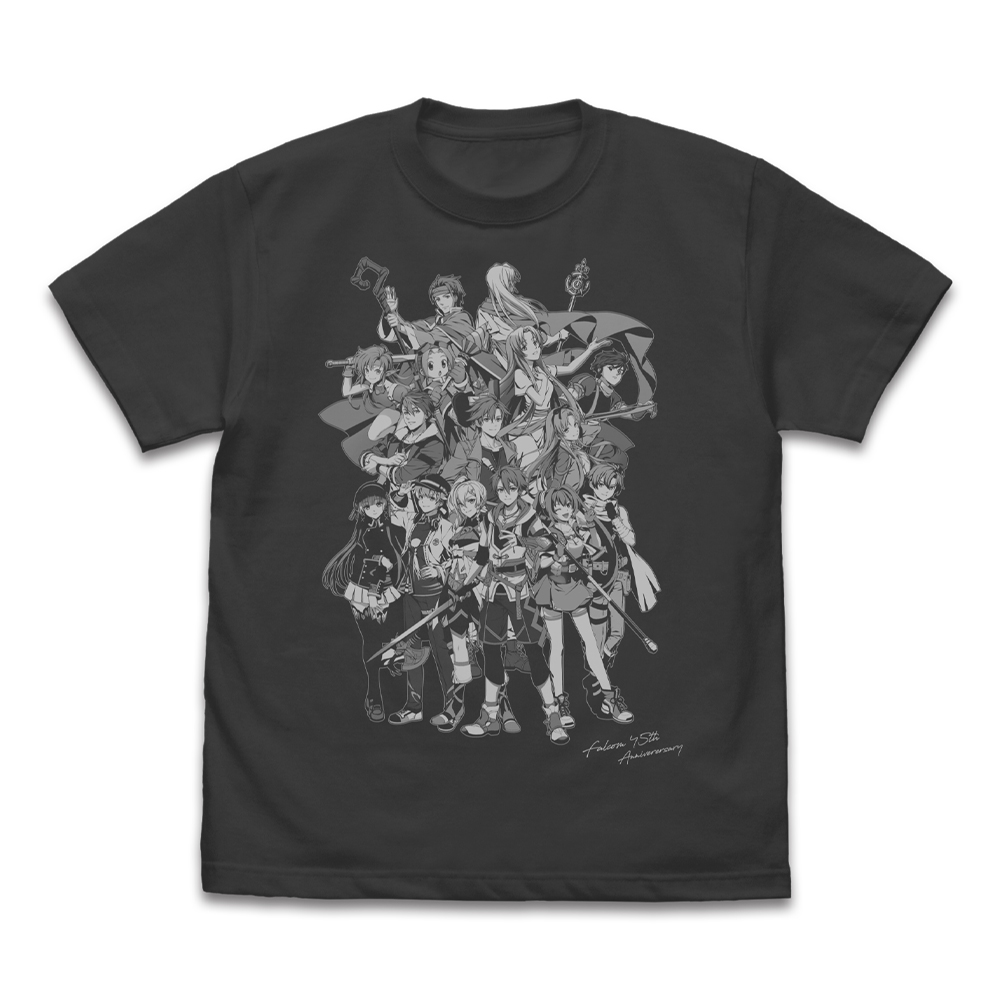 日本ファルコム45周年記念イラスト Tシャツ