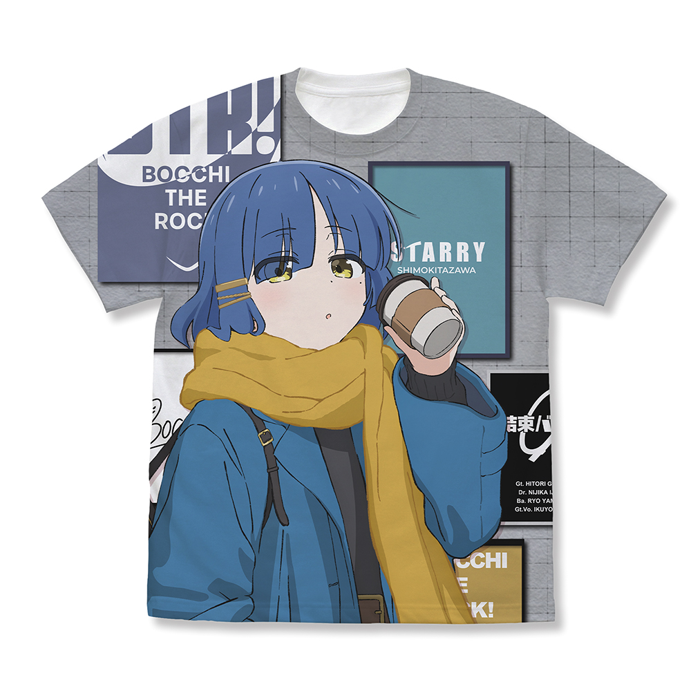 描き下ろし 山田リョウ フルグラフィックTシャツ 冬のおでか..
