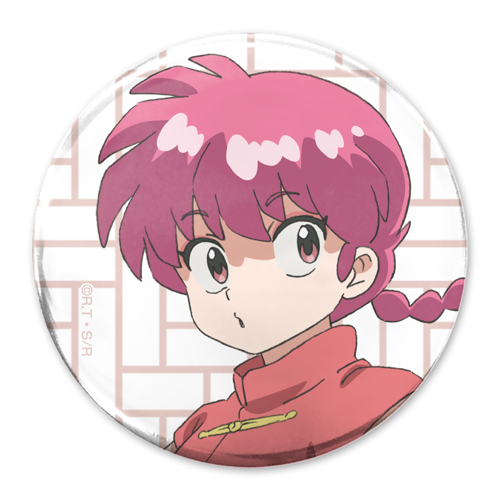 らんま 65mm缶バッジ