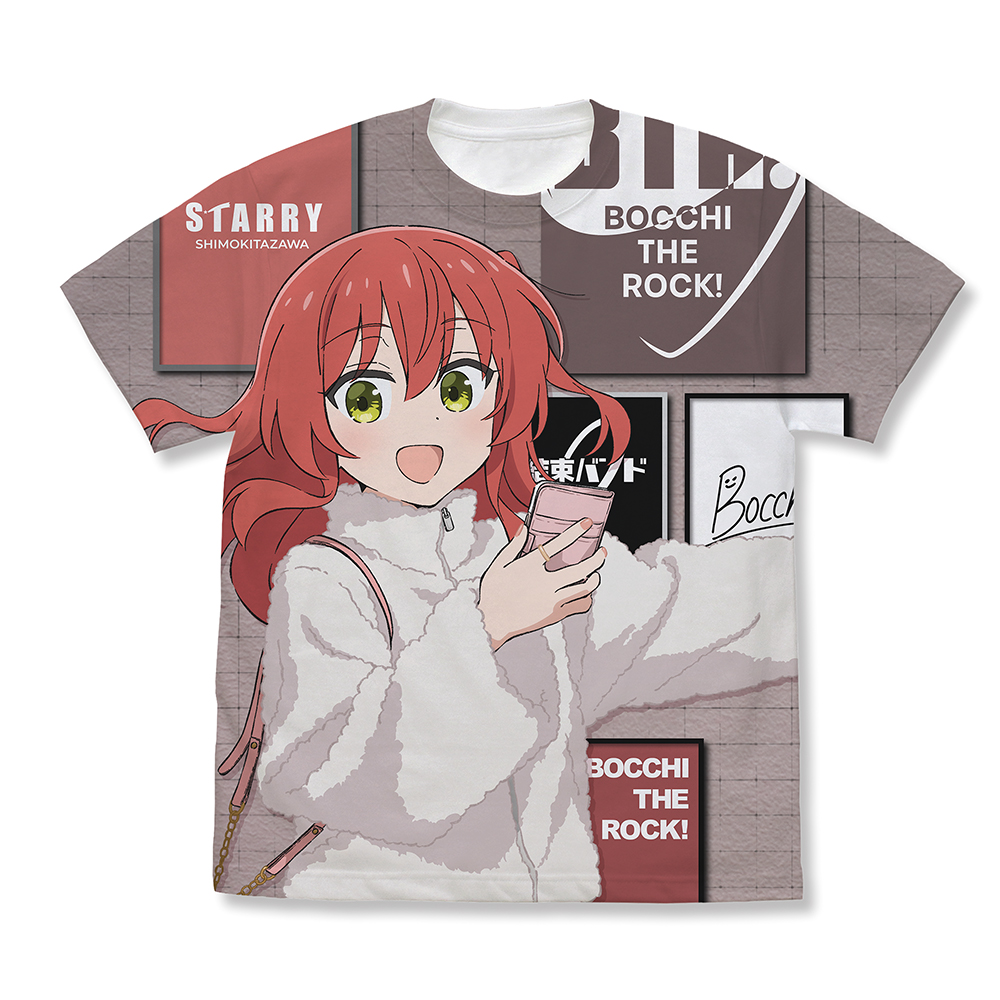 描き下ろし 喜多郁代 フルグラフィックTシャツ 冬のおでかけ..