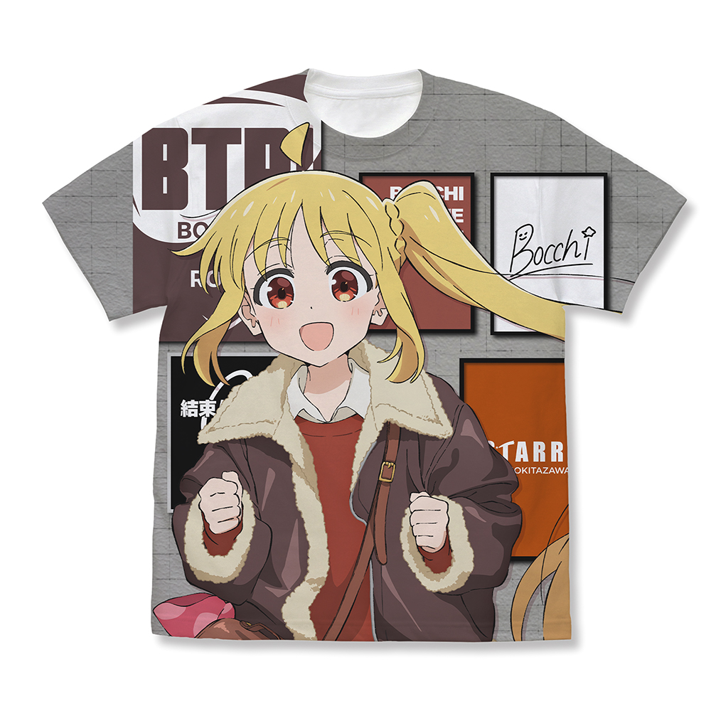 描き下ろし 伊地知虹夏 フルグラフィックTシャツ 冬のおでか..