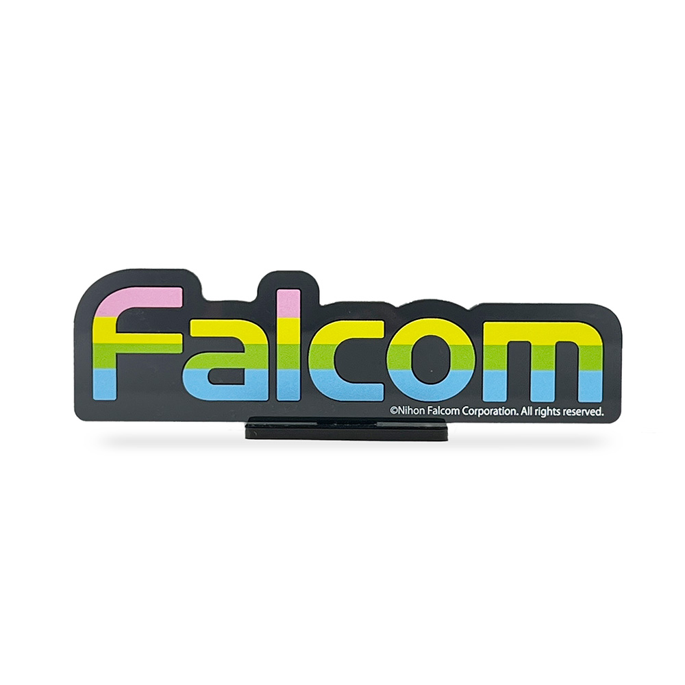 ファルコム ロゴ アクリルスタンド
