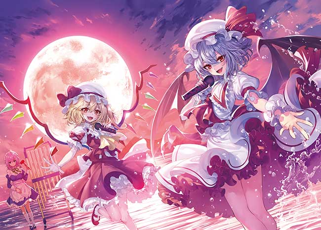 ジグソーパズル 東方ロストワード 濃霧湖畔ブラッディ☆ムーン/500P