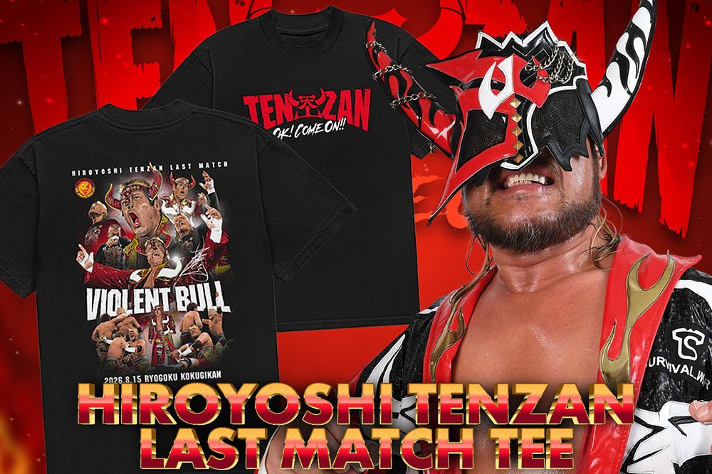 天山広吉 LAST MATCH ピクチャーTシャツ
