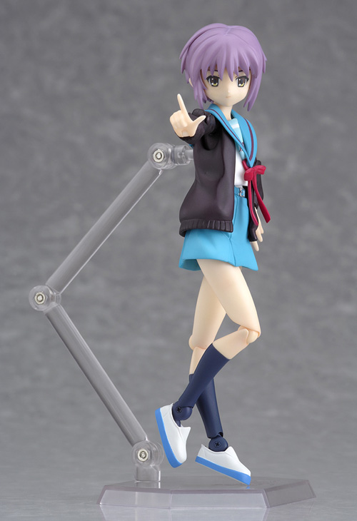 ABS＆PVC塗装済み可動フィギュア figma 長門有希 制服ver. [涼宮ハルヒの憂鬱] | キャラクターグッズ販売のジーストア｜GEE