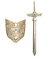 AZONE/Fantasy/AFT082 【27ｃｍドール用】 聖騎士（パラディン）　剣と盾
