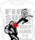 キン肉マン/闘将！！拉麺男/烈火太陽脚Ｔシャツ