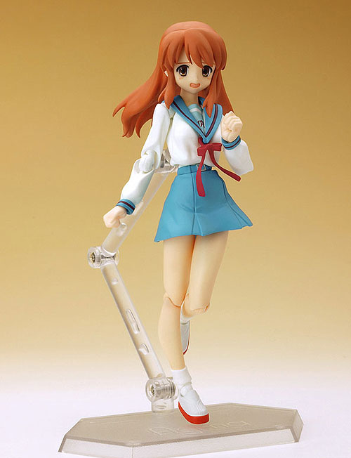 GOOD SMILE COMPANY - figma 涼宮ハルヒの憂鬱■ハルヒ、朝比奈みくる制服 チアガール 4体セット ABS＆PVC 塗装済み可動フィギュア figma 涼宮ハルヒの憂鬱