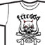 FTTE666/FTTE666/CHIVILHEAD Tシャツ