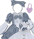 AZONE/Pureneemo Original Costume/POC101 【25cmドール用】 PNアリスドレスset