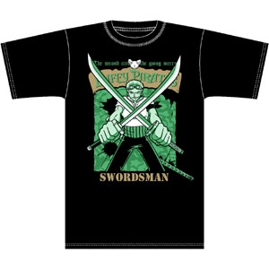 ゾロ・SWORDSMAN Tシャツ [ワンピース] | キャラクター公式