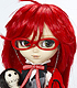 ABS製完成品ドール 乙女倶楽部 プーリップ/黒執事・Grell(グレル) 黒執事/黒執事/ABS製完成品ドール 乙女倶楽部 プーリップ/黒執事・Grell(グレル)