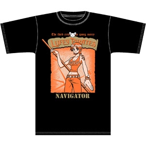 ナミ・NAVIGATOR Tシャツ [ワンピース] | キャラクター公式
