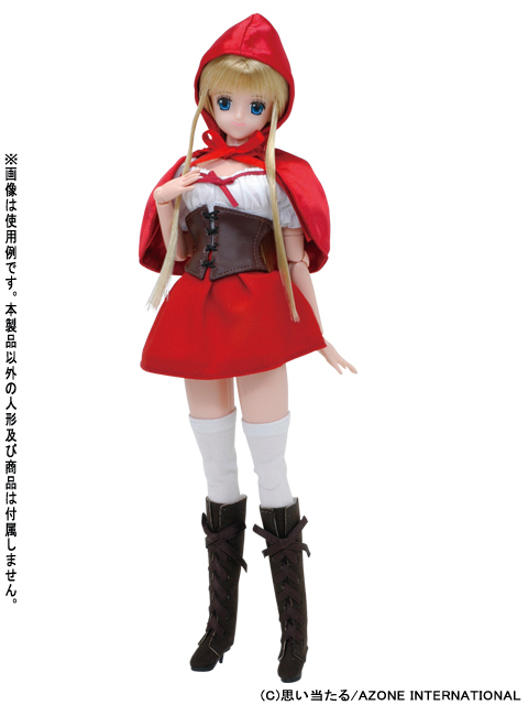 Afc001 27cmドール用 赤ずきんset Fairy Tale Costume キャラクターグッズ販売のジーストア Gee Store