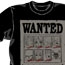 ONE PIECE/ワンピース/ルフィパイレーツウォンテッド Tシャツ