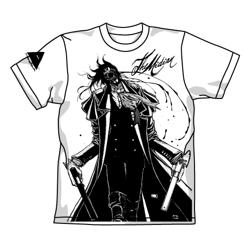 ヘルシング　Tシャツ　XLサイズ　黒　アーカード　アニメTシャツ *