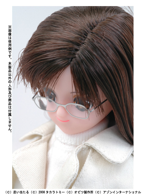 AMP079 【21cm～27cmドール用】 エッチングメガネAset [Material