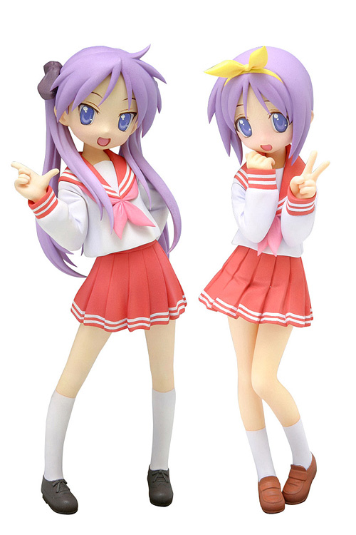 受注生産商品】1/12 PVC塗装済み完成品 柊かがみ＆つかさ 制服Ver 