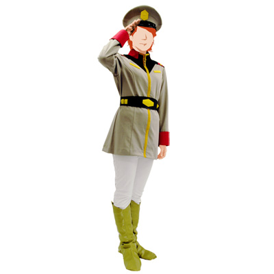 連邦軍女子制服 グレーver 機動戦士ガンダム コスプレ衣装製作販売のコスパティオ Cospatio Cospa Inc