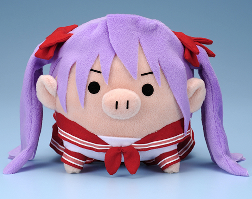 激レア!! らき☆すた ぶーぶーかがぶー ぬいぐるみ 柊かがみ