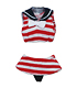 POC118 【25cmドール用】 PNセーラービキニset AZONE/Pureneemo Original Costume/POC118 【25cmドール用】 PNセーラービキニset