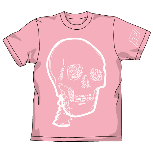 ピンクスカルtシャツ メメント モリ キャラクターグッズ アパレル製作販売のコスパ Cospa Cospa Inc