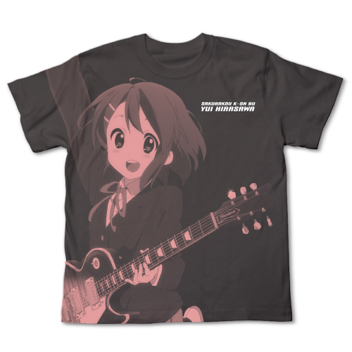 平沢唯オールプリントTシャツ [けいおん！] | キャラクターグッズ