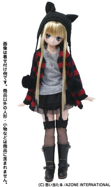 POC146 【25cmドール用】 PN ロングカーディガン [Pureneemo