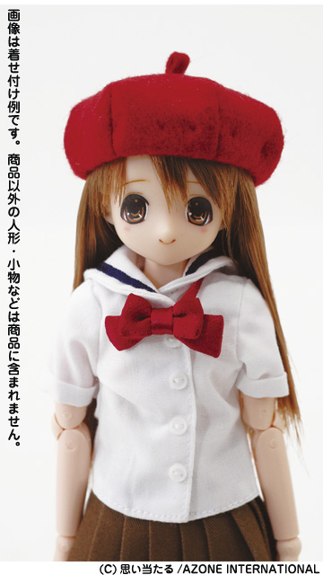 ALB070 【21cmドール用】 聖ポートルダム初等部女子制服set