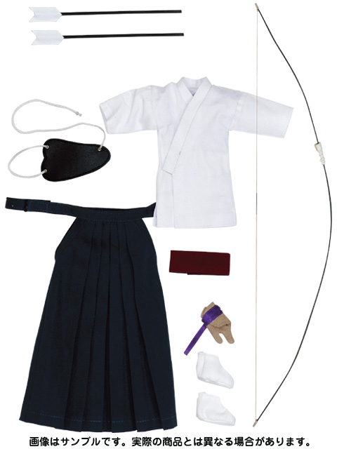 POC163 【25cmドール用】 PN 弓道着set [Pureneemo Original Costume 