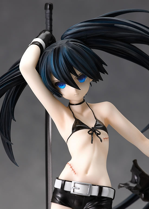 ブラックロックシューター プレイマット① 1/8 PVC塗装済み完成品 ブラック☆ロックシューター Black blade ver その他