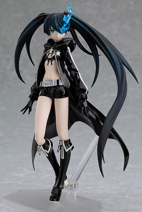 ABS＆PVC製塗装済可動フィギュア figma ブラック☆ロックシューター