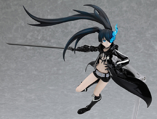 ブラックロックシューター 初音ミク figma 完品 ABS＆PVC製塗装済可動フィギュア figma ブラック☆ロックシューター