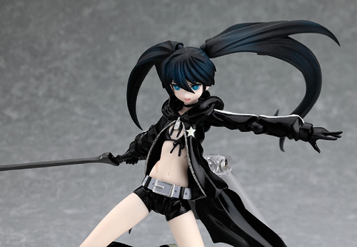 ABS＆PVC製塗装済可動フィギュア figma ブラック☆ロックシューター