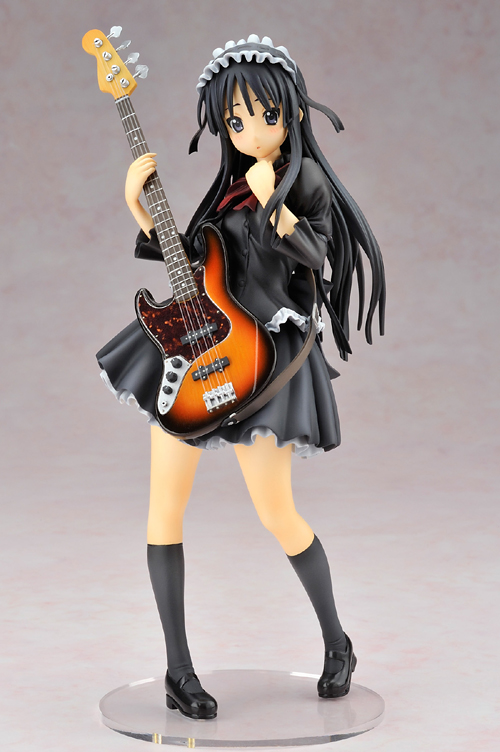 けいおん!! Come with Me!! 2011会場限定 秋山澪 缶バッジ 1/8 PVC製塗装済み完成品 けいおん！秋山澪 学園祭Ver. [けい