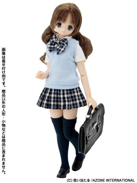 POC196 【25cmドール用】 PNスクールニットベスト [Pureneemo
