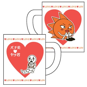 パチ美＆ヤッ君 マグカップ [ボボボーボ・ボーボボ] | 二次元