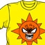ボボボーボ・ボーボボ/ボボボーボ・ボーボボ/首領パッチ・黄 Tシャツ
