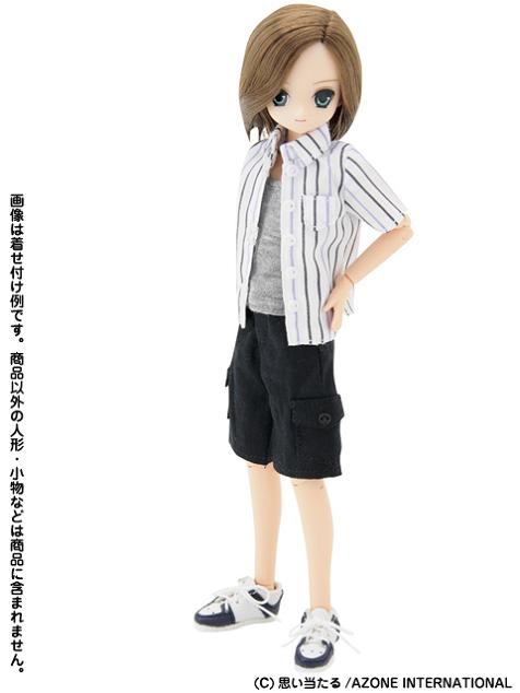 ALB102 【21cm～23cmドール用】 Thirteen Stars 半袖シャツ