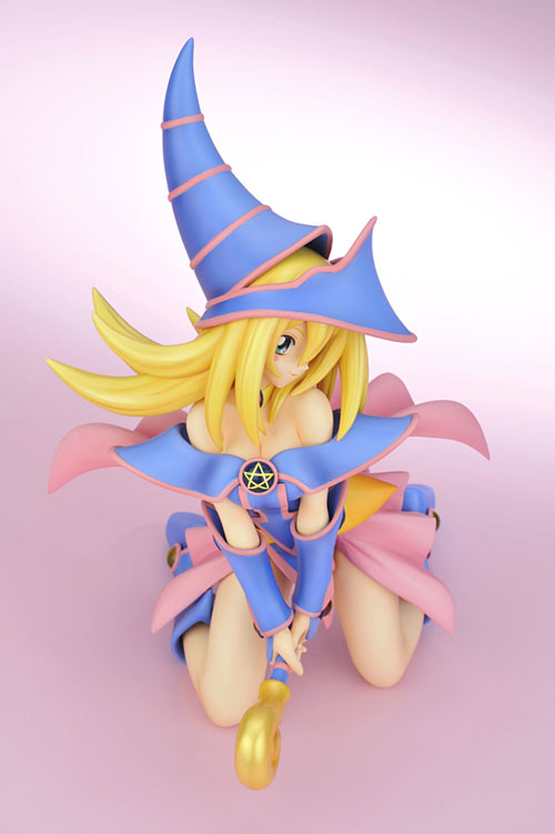 遊戯王　ブラックマジシャンガール　フィギュア PVC ブラック・マジシャン・ガール 1/7 ABS＆PVC製塗装済み完成品