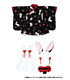 ALB111 【21cmドール用】 PNXSうさみみ和装メイドset AZONE/Little Body/ALB111 【21cmドール用】 PNXSうさみみ和装メイドset