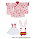 ALB111 【21cmドール用】 PNXSうさみみ和装メイドset AZONE/Little Body/ALB111 【21cmドール用】 PNXSうさみみ和装メイドset