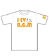 B.G.M Festival/B.G.M Festival Vol.0/B.G.M Festival Official Tシャツ（white）