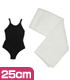 PNM019 【25cmドール用】 PNM競泳用水着セット (バスタオル付き) AZONE/Pureneemo Original Costume/PNM019 【25cmドール用】 PNM競泳用水着セット (バスタオル付き)
