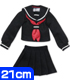 ALB123 【21cmドール用】 PNXSセーラー服セット AZONE/Pureneemo Original Costume/ALB123 【21cmドール用】 PNXSセーラー服セット