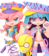 PVC塗装済み完成品 Twin Pack+ パンティ&ストッキング with チャック+galaxxxy Panty&Stocking with Garterbelt/Panty&Stocking with Garterbelt/PVC塗装済み完成品 Twin Pack+ パンティ&ストッキング with チャック+galaxxxy