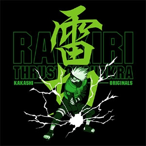 雷切 Tシャツ [NARUTO-ナルト-] | 公式キャラクターグッズ販売の