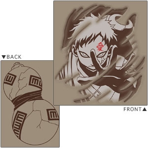 我愛羅 Tシャツ [NARUTO-ナルト-] | キャラクター公式グッズ