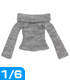 PNM048【1/6サイズドール用】PNMゆる襟ニット AZONE/Pureneemo Original Costume/PNM048【1/6サイズドール用】PNMゆる襟ニット